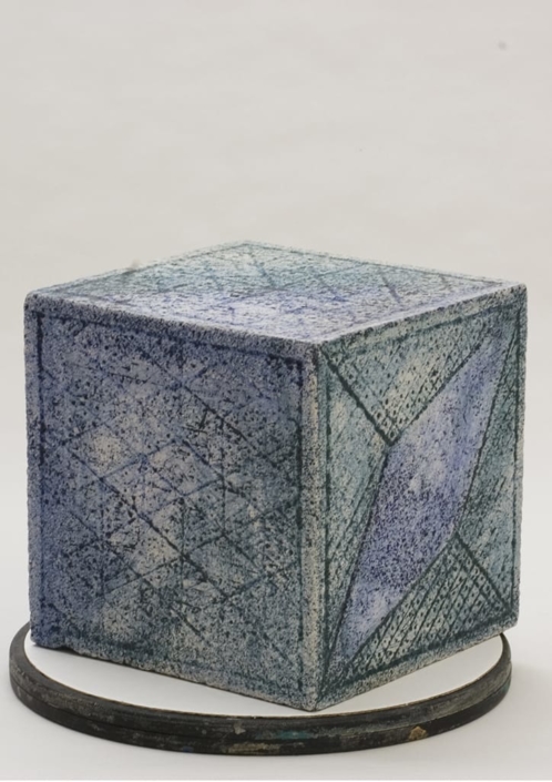 Giuseppe Canali Cubo Ceramica Raku